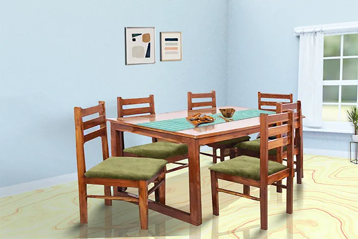 TR Madeira Dining Table & Chairs (6 Seats)